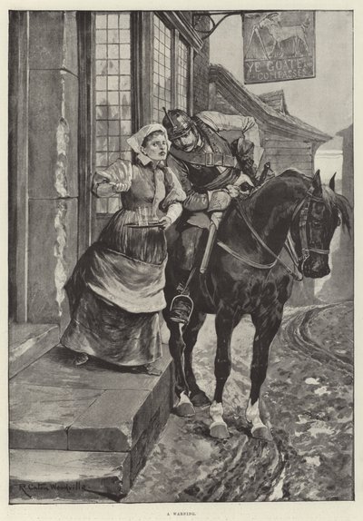 警告 作： Richard Caton Woodville junior
